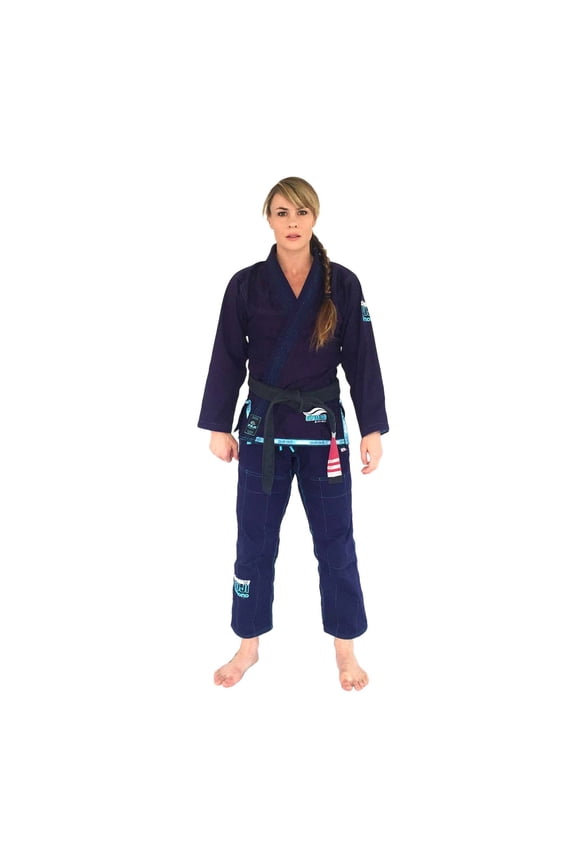 Women's Navy Blue Suparaito Brazilian Jiu Jitsu Gi (W0)