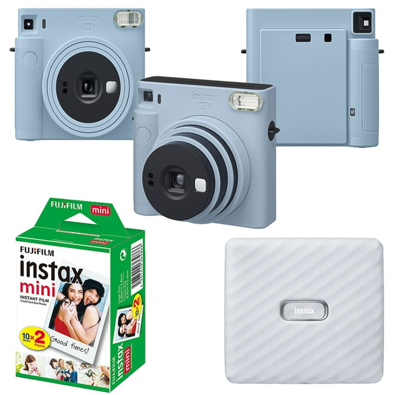 FujiFilm INSTAX SQUARE SQ1 Instant Film Camera (Glacier Blue)