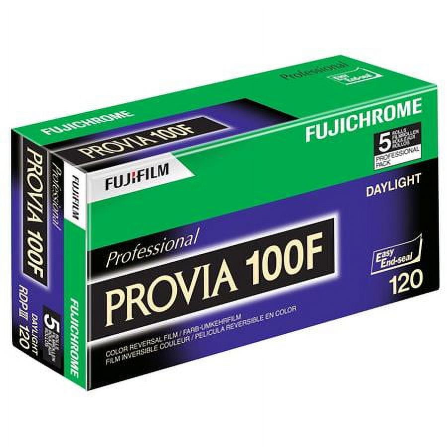 Fujichrome Provia RDP III 100F Color Slide Film, ISO 100, 120 Size ...
