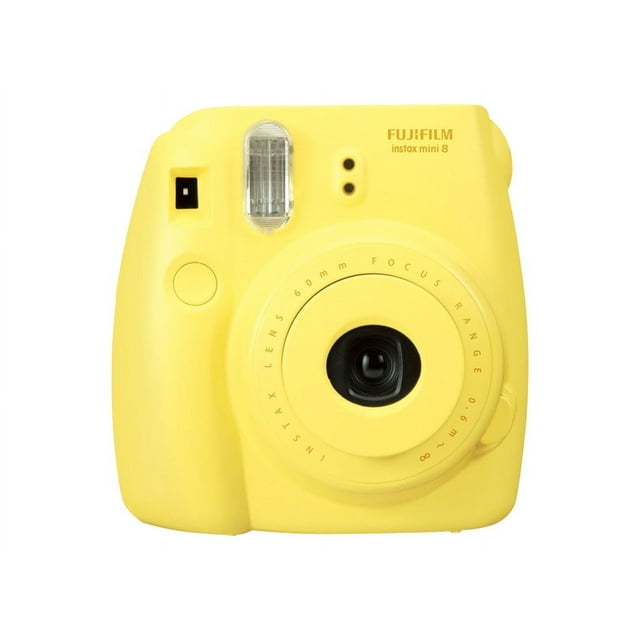 Fujifilm 16273441 Instax Mini 8 Instant Camera (Yellow)