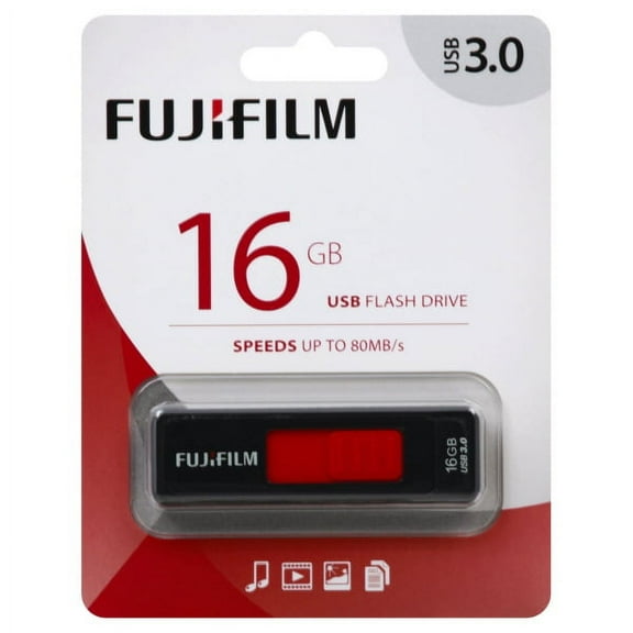 Fujifilm 16GB Capless Slider USB 3.0 Flash Drive