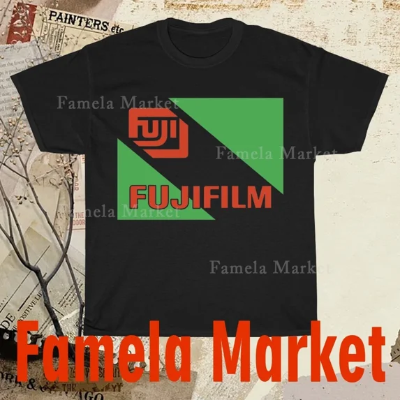 Fujifilm Camera Logo TEE T-Shirt Funny American Size S to 5XL T-Shirt