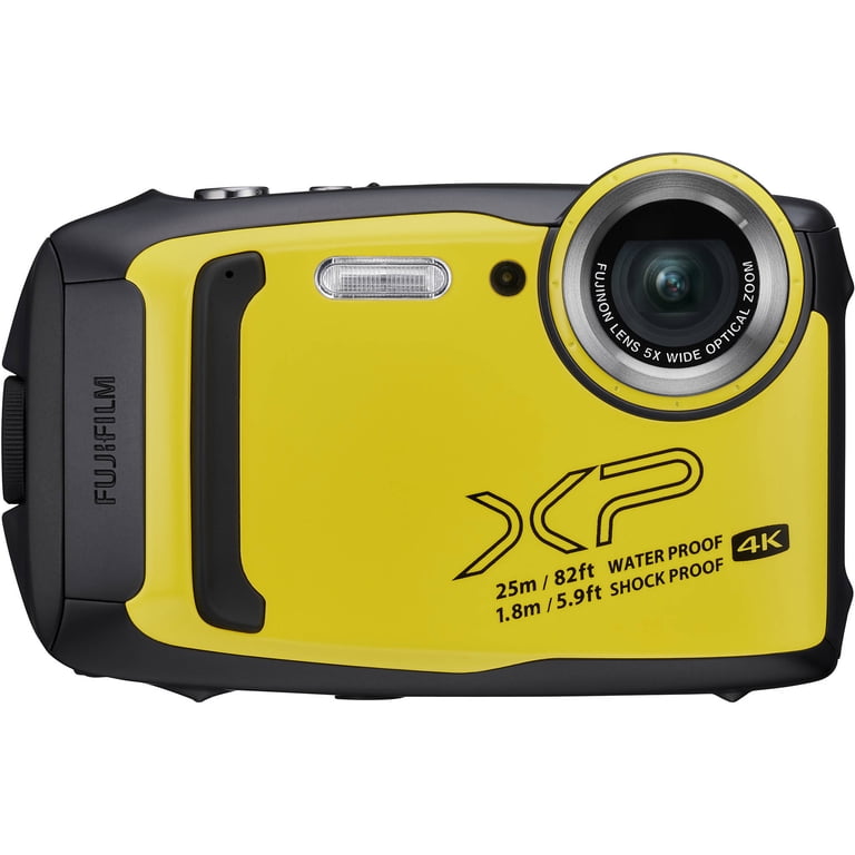 FUJIFILM - DIGITAL 600020657 FINEPIX XP140 YELLOW W/SD CARD