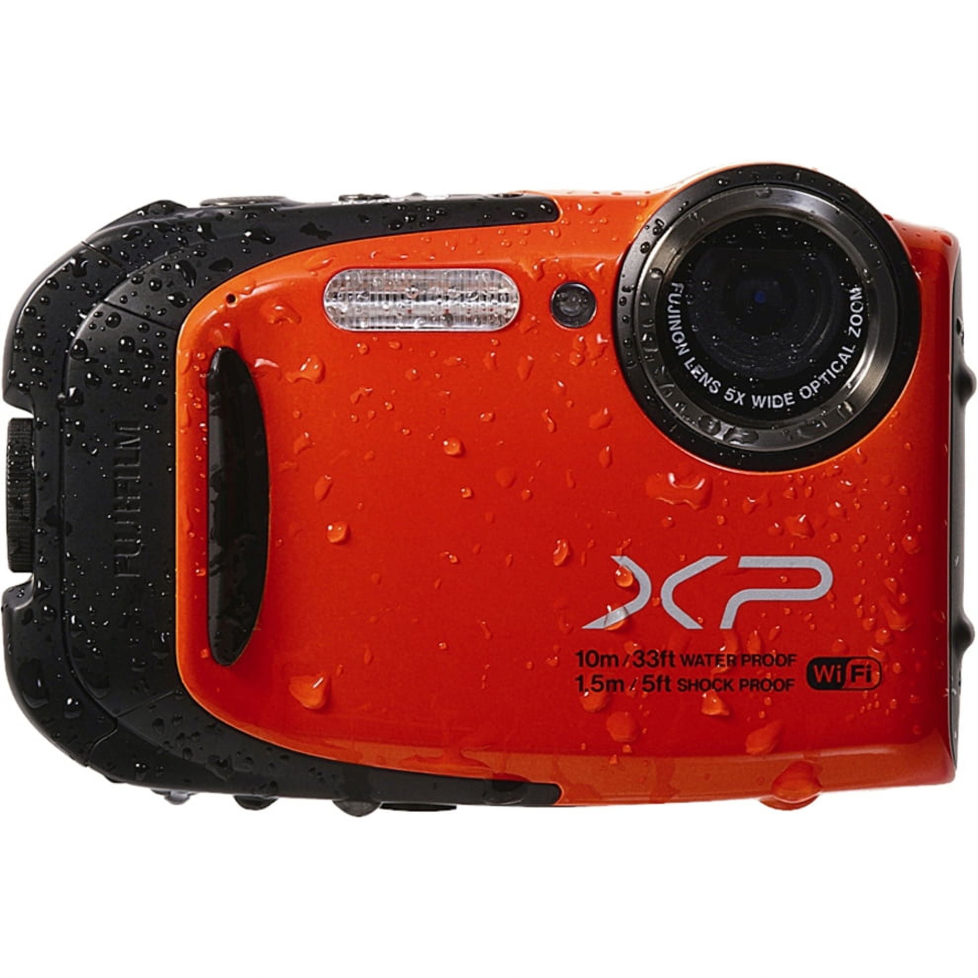 Fujifilm FinePix XP70 16.4 Megapixel Compact Camera, Orange