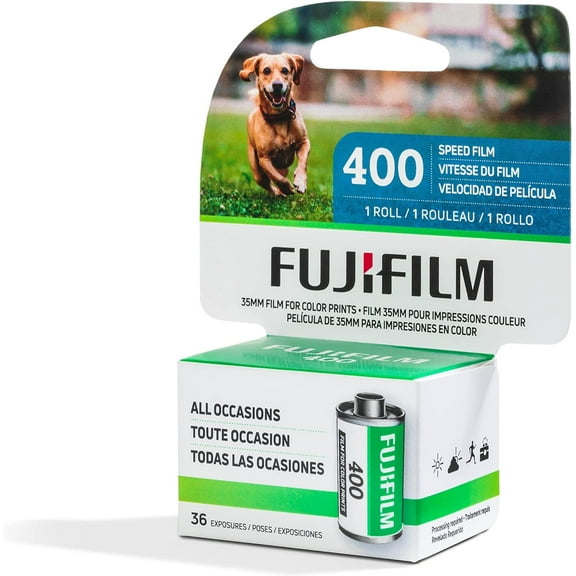 Fujifilm Fujicolor 400 Color Negative Film, 35mm, 36 Exposures