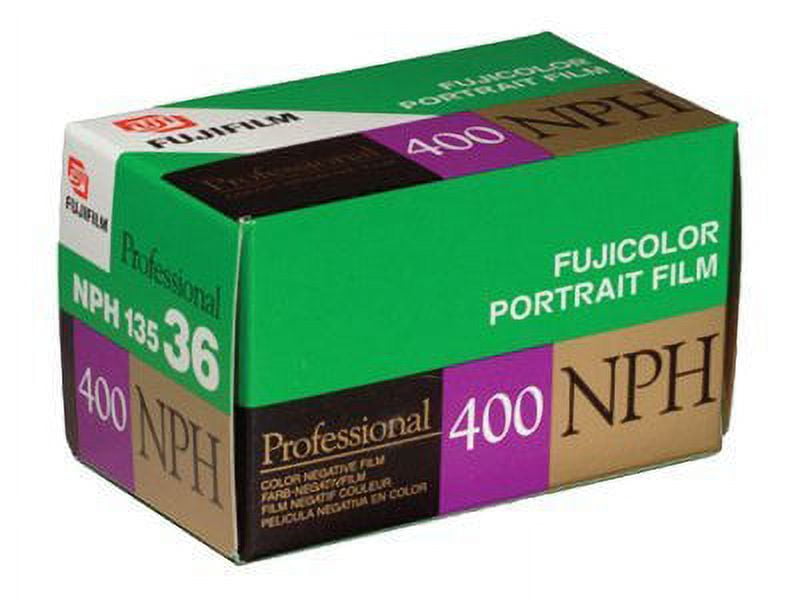 Fujifilm Fujicolor Professional Portrait NPH 400 - Color print film - 135 (35 mm) - ISO 400 - 36 exposures