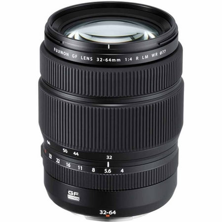 Fujifilm - GF32-64mmF4 R LM WR  Lens - Black