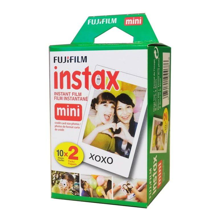FUJIFILM Instax Mini Instant Film Twin Pack White Borders 