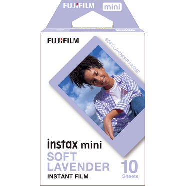 Fujifilm INSTAX Mini Soft Lavender Film (10 Pack)