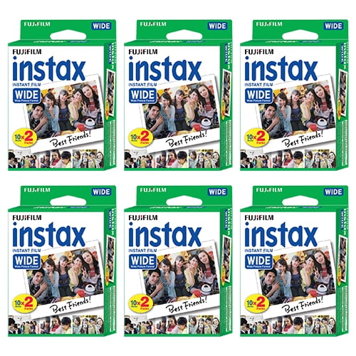 Fujifilm INSTAX WIDE Fuji Instant Film 120 Sheets for Wide 300 Instant Cameras