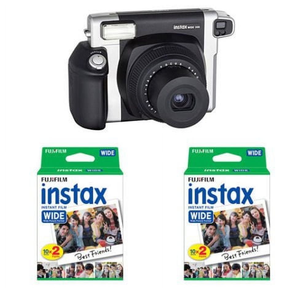 Fujifilm INSTAX Wide 300 Instant Film Camera  40 Prints Fuji Wide Instant Film