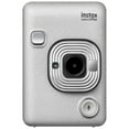 thumbnail image 1 of Fujifilm Instax Hybrid Mini Liplay, Stone White, 1 of 7