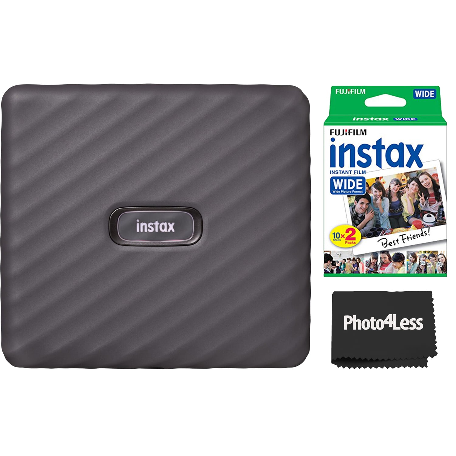 フィルムカメラ FUJI FILM INSTAX LINK WIDE MOCHA GRAY Amazon.com : Fujifilm Instax Link Wide Printer - Mocha Gray