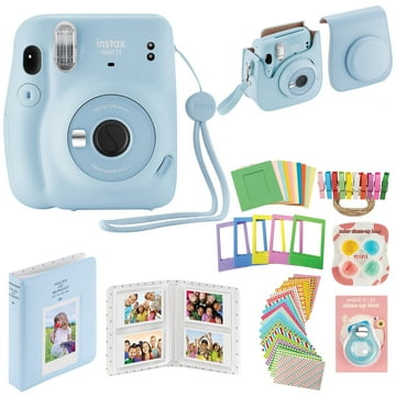 Fujifilm Instax Mini 11 Instant Camera with Case, Album and More Accessory Kit Charcoal Gray