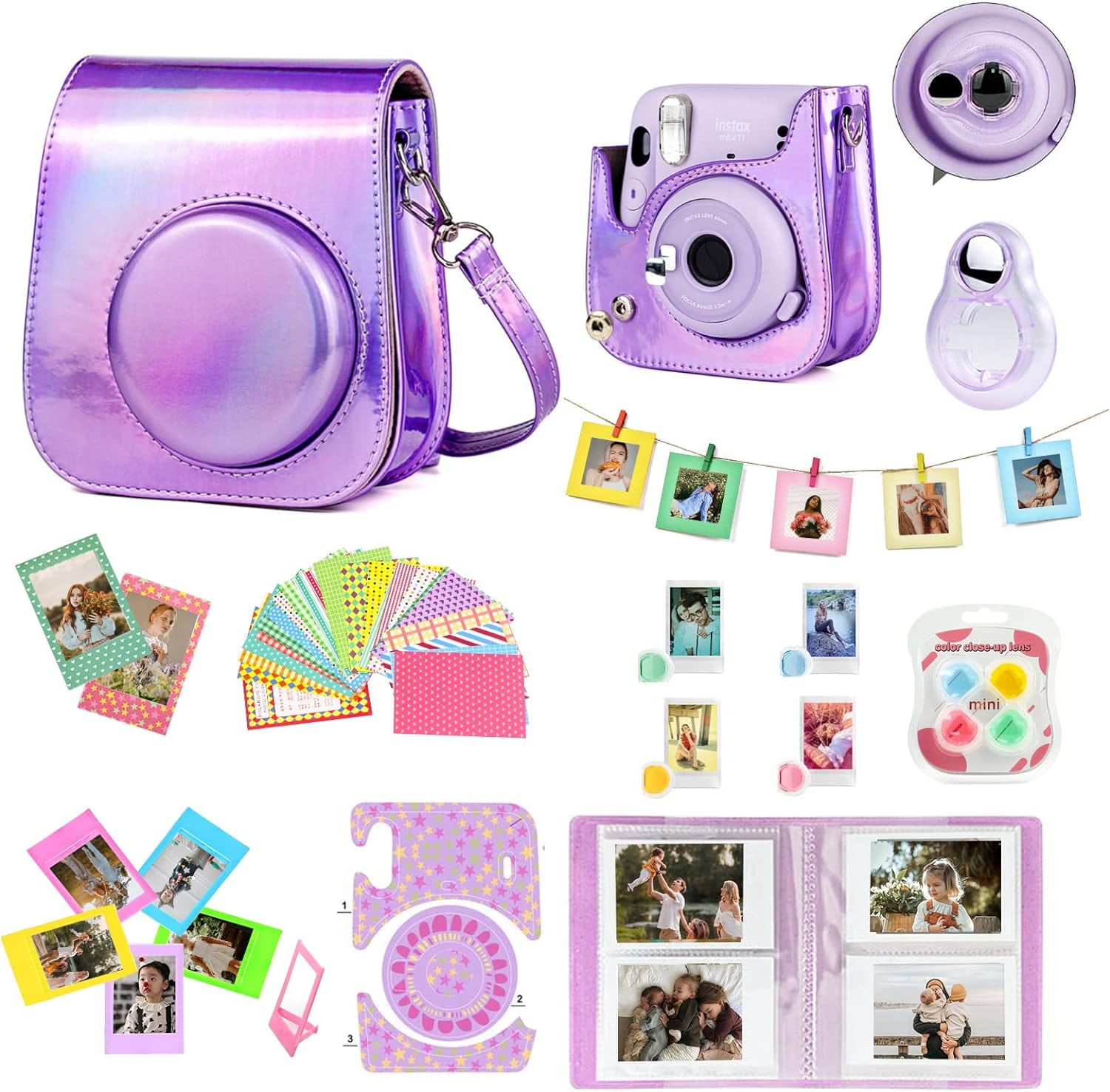 Fujifilm Instax Mini 11 Instant Camera - Lilac Purple | Ritz