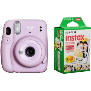 Fujifilm Instax Mini 12 Instant Camera Clay White + Fuji Film Value Pack  (40 Sheets) + Shutter Accessories Bundle, Incl. Compatible Carrying Case,  Quicksand Beads Photo Album 64 Pockets : Electronics 