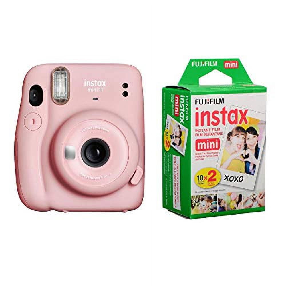 Fujifilm Instax Mini 11 Instant Film CameraBlush Pink w Fujifilm Instax Mini 11 Instant Film CameraBlush Pink w