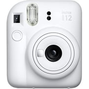 Fujifilm Instax Mini 12 Instant Film Camera, Clay White