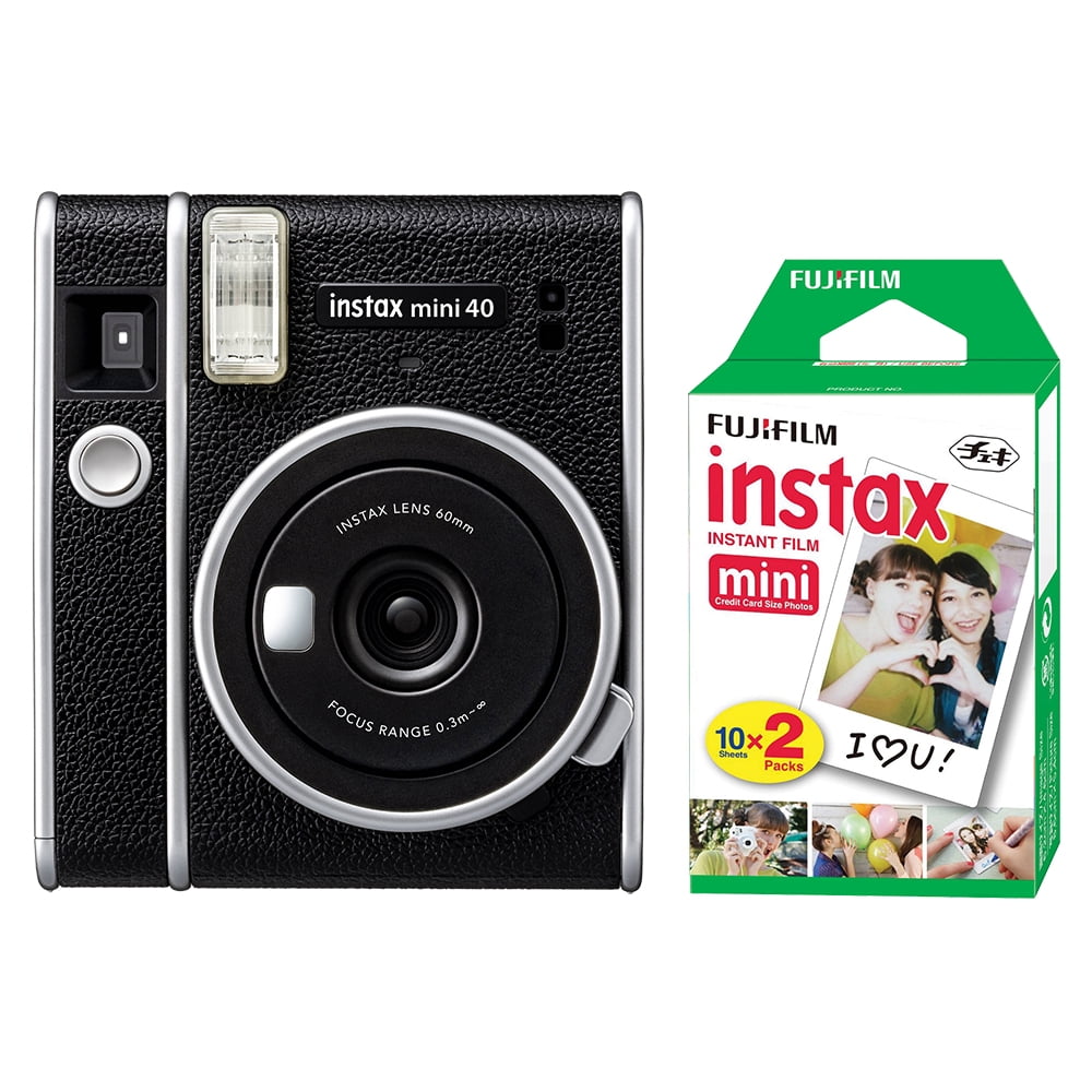 Fujifilm Instax Mini 40 Fuji Instant Film Camera 20 Sheets Instant