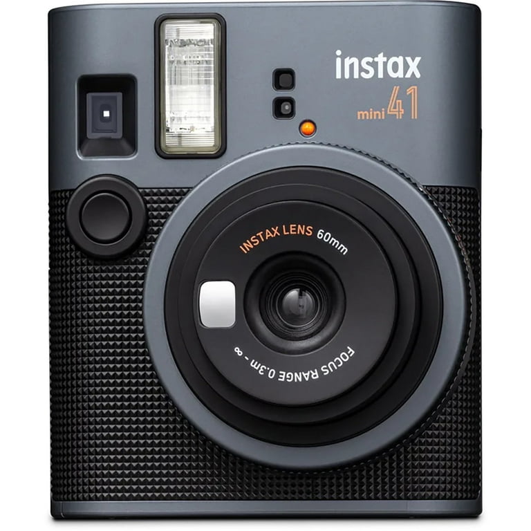 新品FUJIFILM instax mini 41 本体 ブラック/おまけ付き Fujifilm Instax Mini 41 Instant Camera - Black - Walmart.com