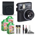 thumbnail image 1 of Fujifilm Instax Mini 41 Instant Film Camera (Black) + Case + Instax Mini Instant Film (60 Sheets) + Cleaning Kit, 1 of 7