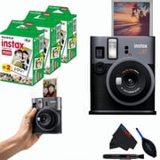 Fujifilm Instax Mini 41 Instant Film Camera with Built-in Flash, Fujifilm Instax Mini Twin Pack 3, Black, 1 Count