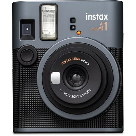 Fujifilm - instax mini 41 Instant Film Camera - Black