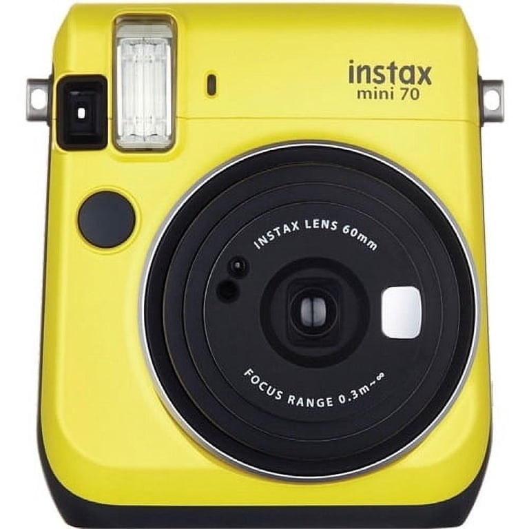 FUJIFILM 16496122 Instax(R) Mini 70 Instant Camera (Yellow 