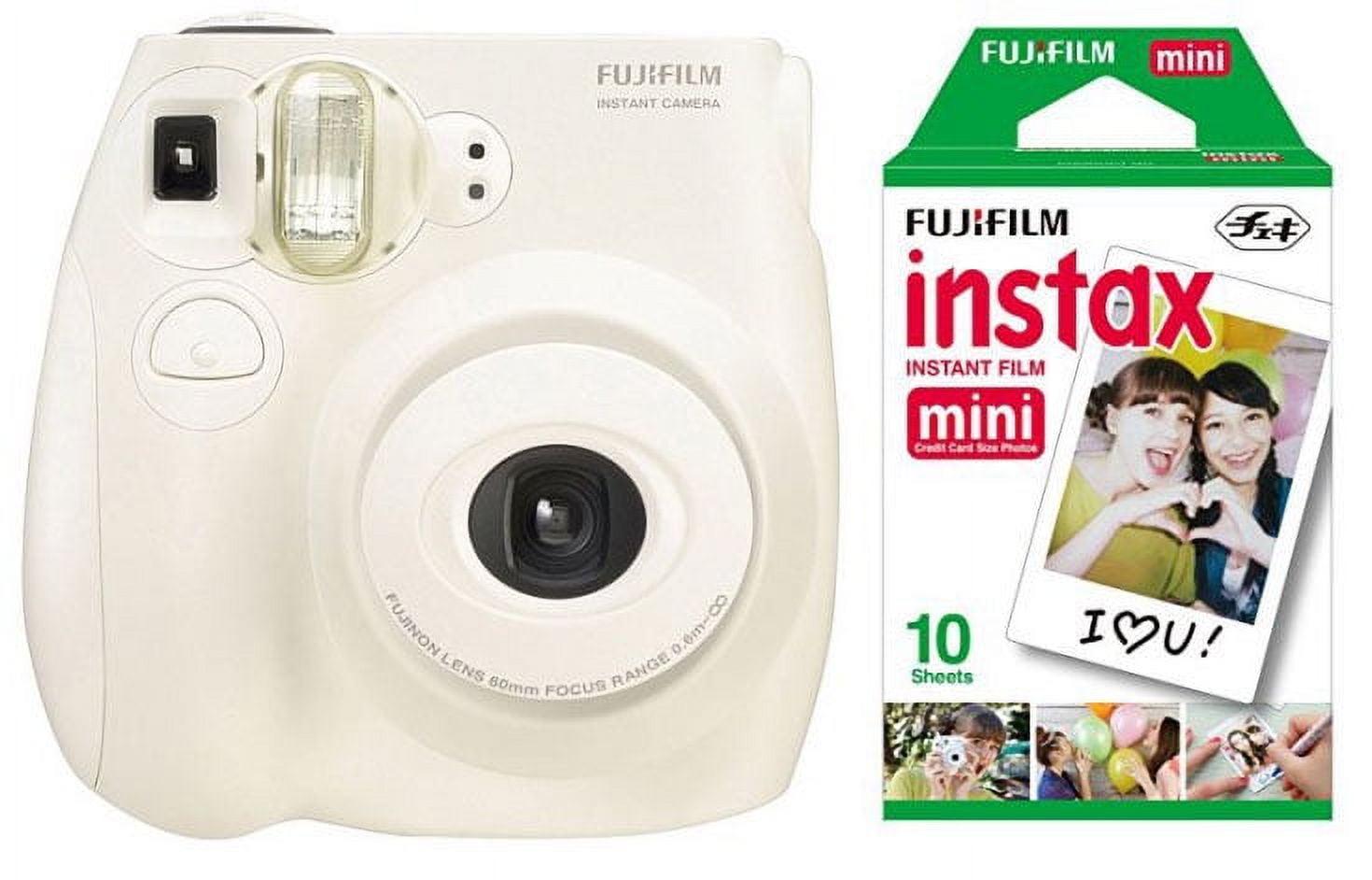 Fujifilm Instax Mini Film Mini 12 9 Photo Paper 10/20/30 Sheets White  Rainbow For Instant Mini 7s 8 70 90 Camera Black And White