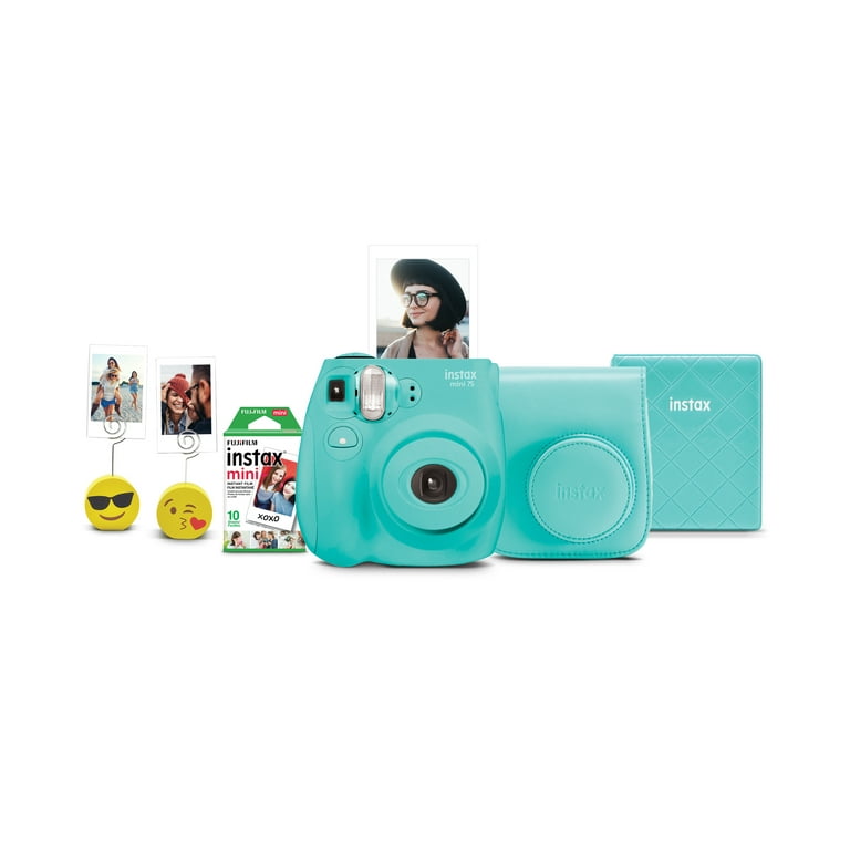 Fujifilm Instax Mini 7s Instant Camera w/ Matching Case, Film