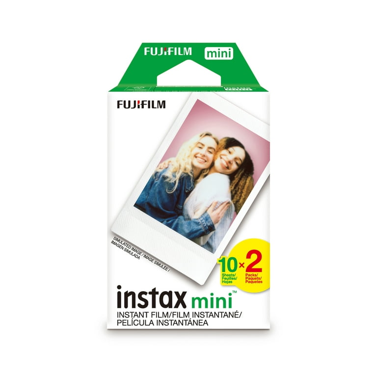 Fujifilm Instax Mini Twin Pack - 20 Instant Color Photo Sheets