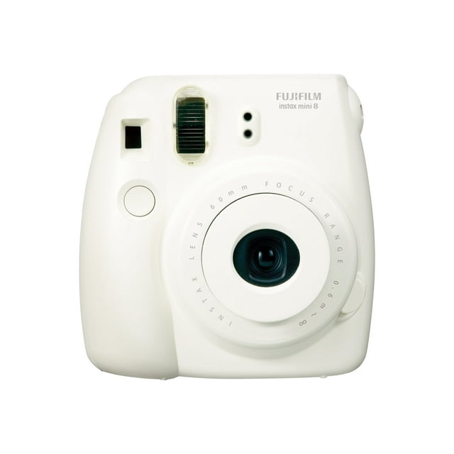 Fujifilm Instax Mini 8 - Instant camera - lens: 60 mm white