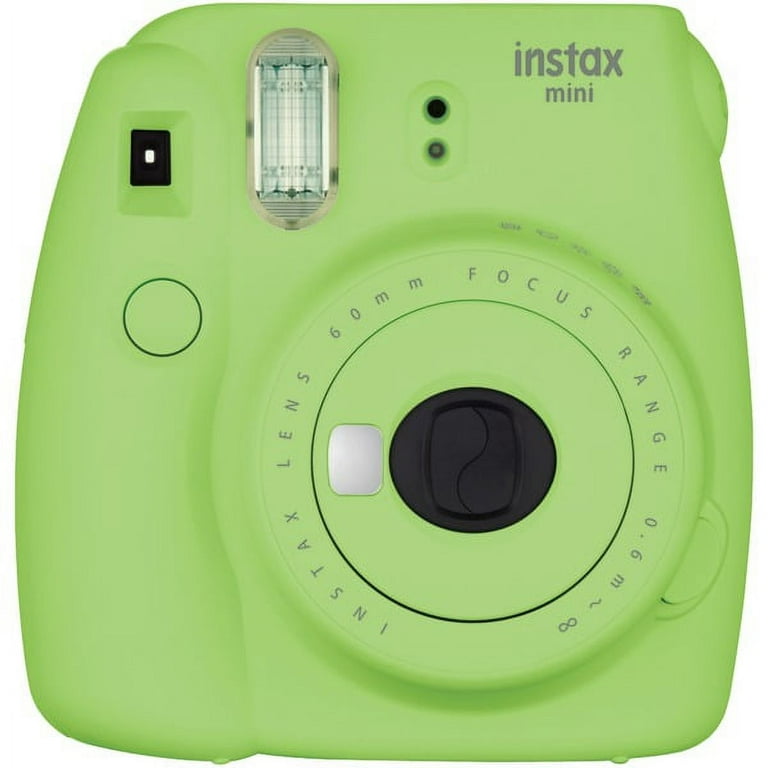 Fujifilm Instax Mini 9 Instant Camera, Lime Green, Accepts Instax