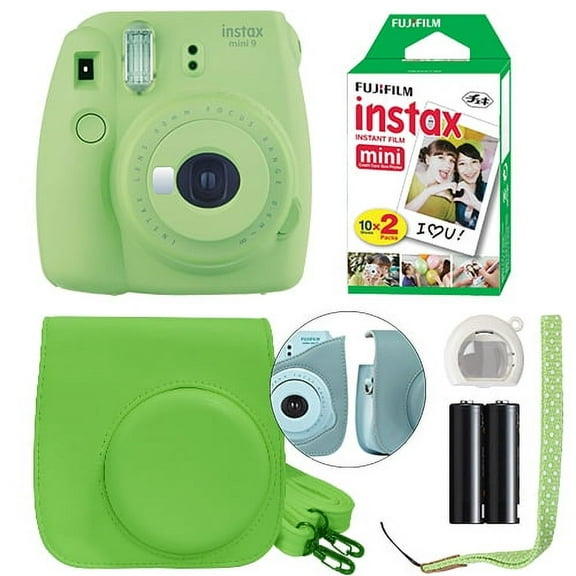 Fujifilm Instax Mini 9 Instant Film Camera (Lime Green)