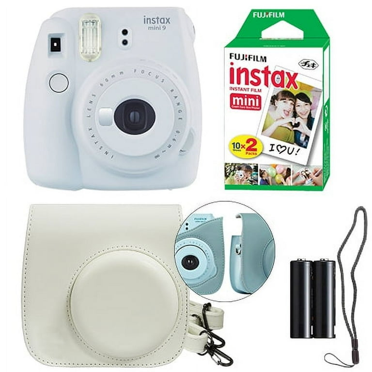 Fujifilm Instax Mini Instant Film Camera (Smokey White)