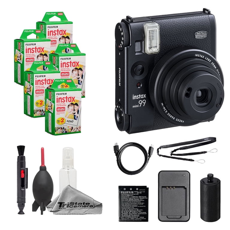 Fujifilm Instax Mini 99 Instant Film Camera (Black) + Instax Mini