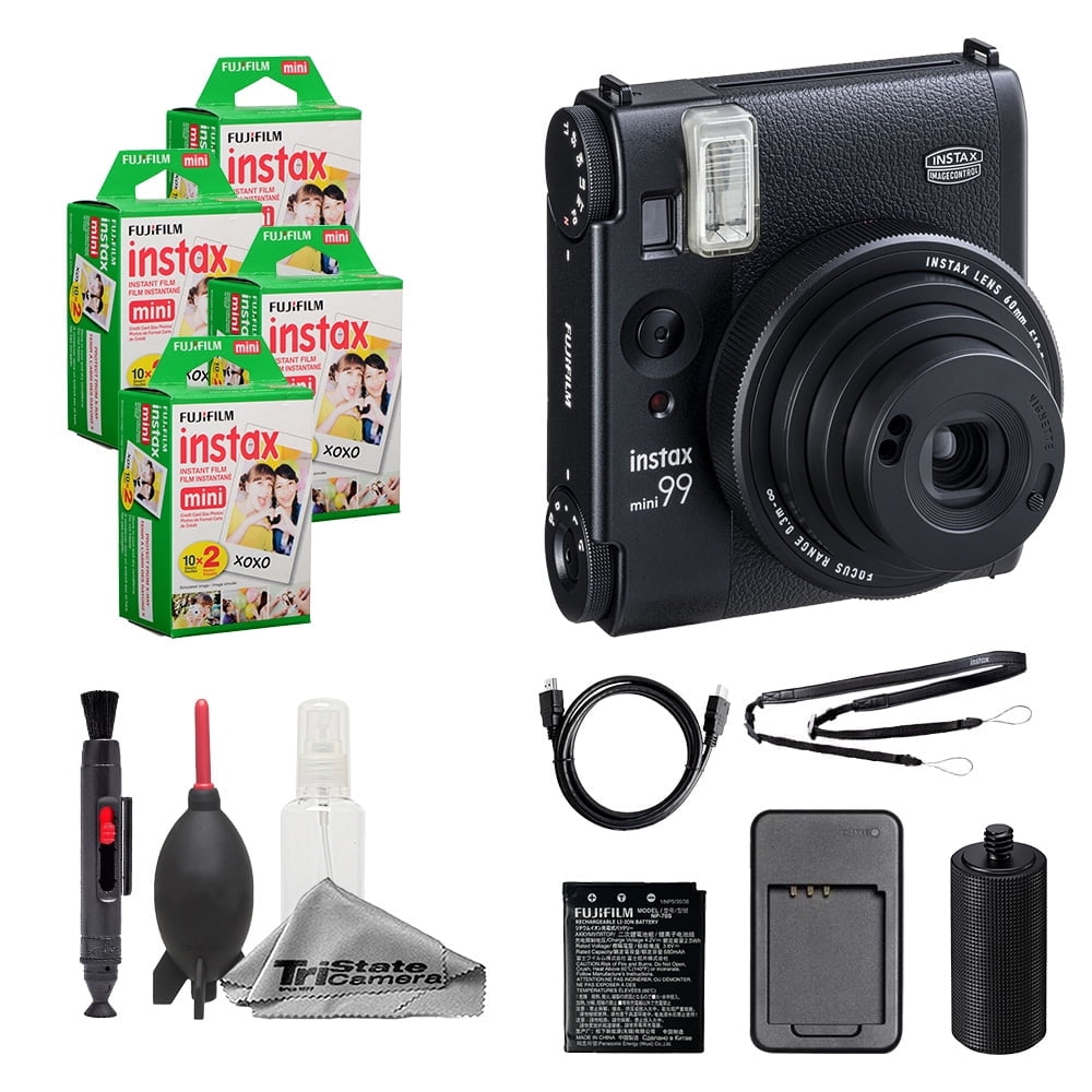 Fujifilm Instax Mini 99 Instant Film Camera (Black) + Instax Mini