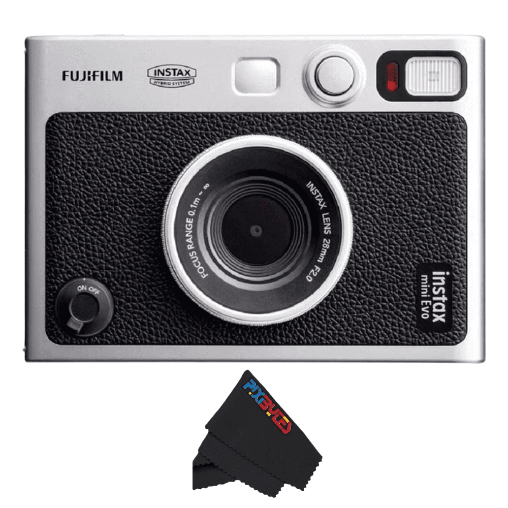 FUJIFILM INSTAX mini EVO ブラック Amazon.com : Fujifilm Instax Mini EVO Hybrid Instant Camera