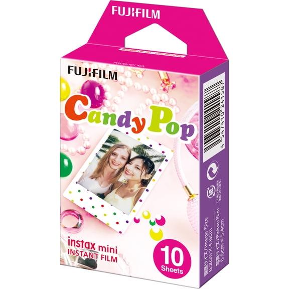 Fujifilm Instax Mini Film - Candy Pop (10 Exposures)