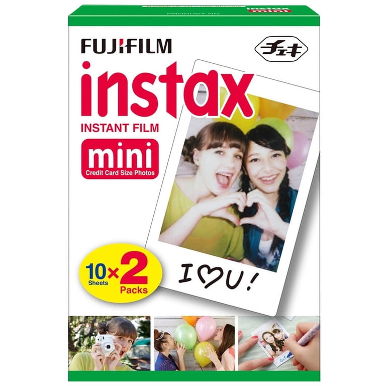 FUJIFILM instax mini フィルム 100枚 Fujifilm Instax Instant Film 100 Prints for Mini Cameras - Walmart.com