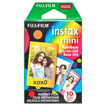 Fujifilm Instax Mini Film - Rainbow (10 Exposures)
