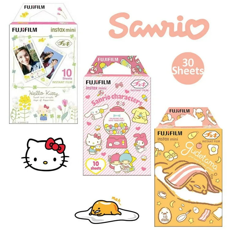 Fujifilm Instax Mini Film Sanrio Characters + Hello Kitty + 
