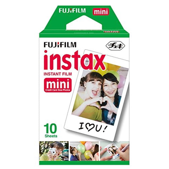 Fujifilm Instax Mini Film Single 62 X 46mm/2.5 X 1.8 inches 10 sheets per Pack
