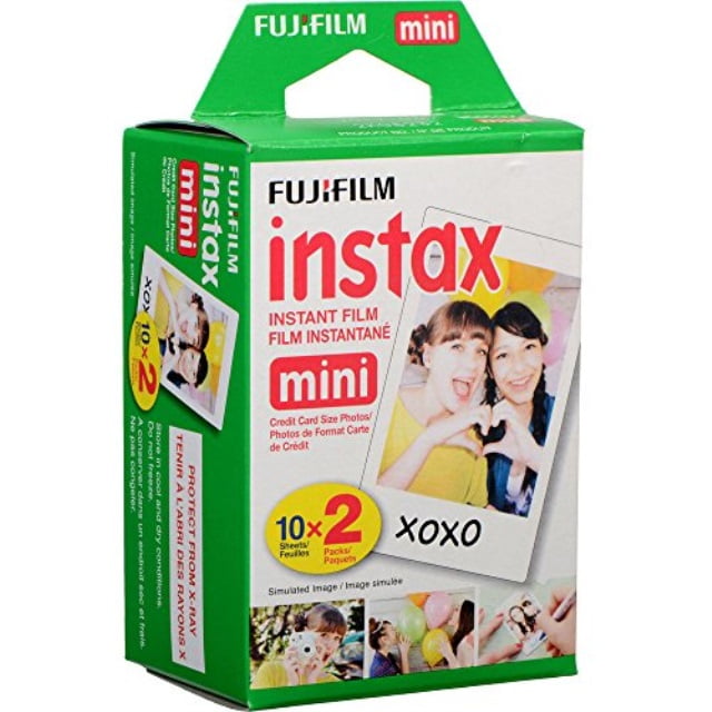 Free Shipping! Fujifilm Instax Mini Instant Film, 2 x 10 Shoots x