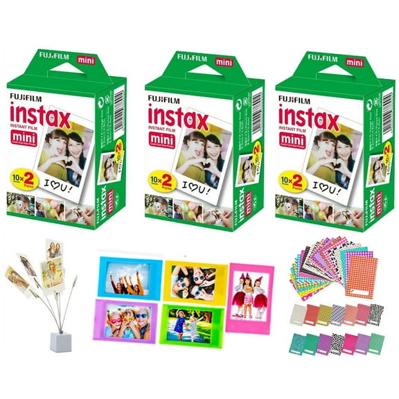 Fujifilm Instax Mini Instant Film, 60 Sheets, Multipack