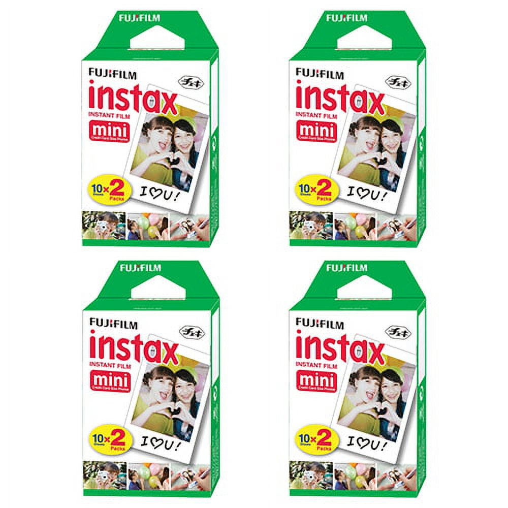 Película Fujifilm Instax Mini 2x3. Película para Instax Mini. 20 hojas.  Para Instax Mini 12, 11, 7s, 8, 9, 25, 40, 50s, 70, Neo 90, Instax mini  Evo. -  México
