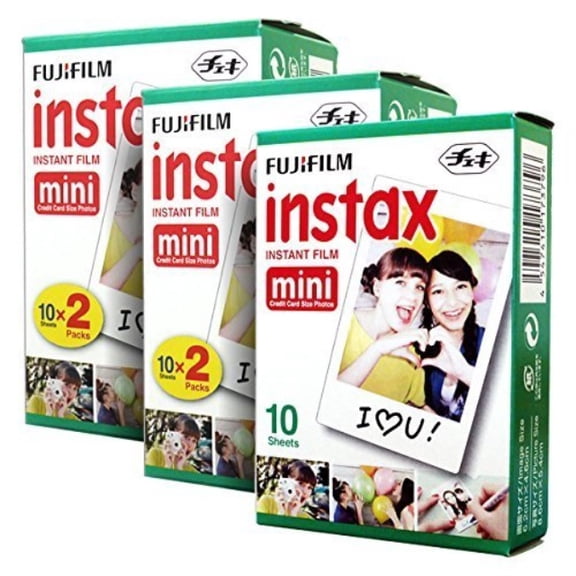 Fujifilm Instax Mini Instant Film for Fuji 7s 8 9 11 25 70 SP-1 SP-2 (50 Films)