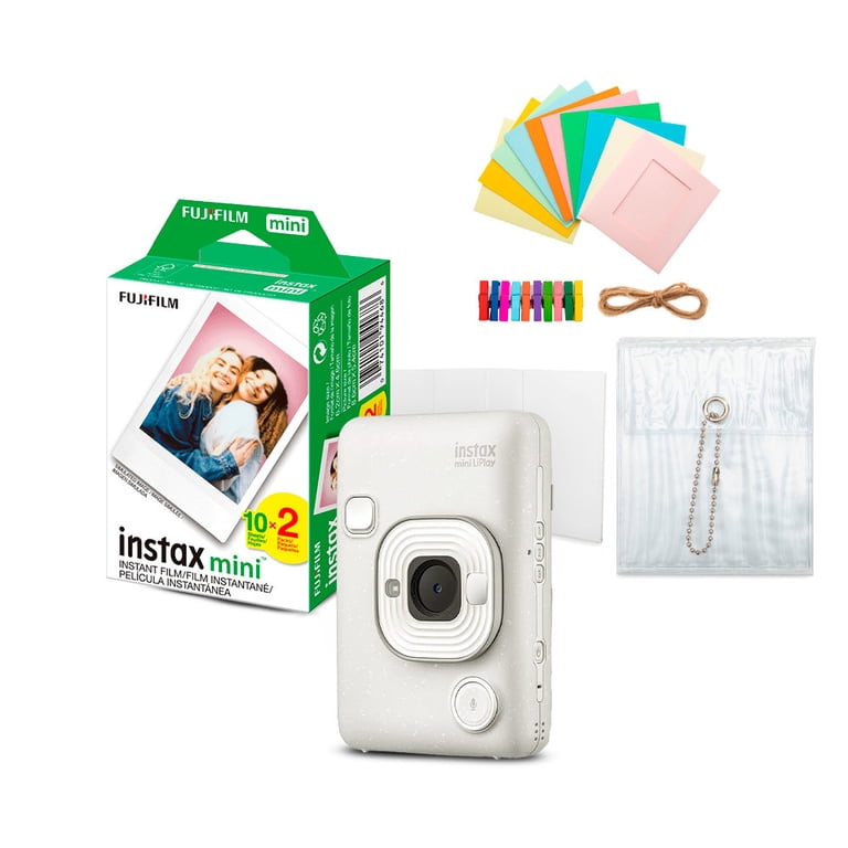 Fujifilm Instax Mini LiPlay Hybrid Instant Camera and Fujifilm Instax Mini LiPlay Hybrid Instant Camera and