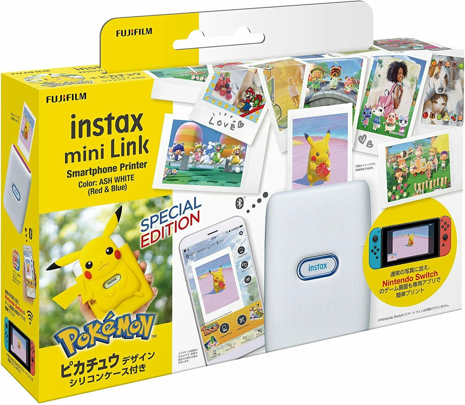 FUJI FILM INSTAX MINI LINK POKEMON 新品 Amazon | 富士フイルム(FUJIFILM) チェキ スマホプリンター