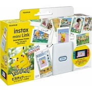 Fujifilm Instax Mini Link Smartphone Printer Bundle Pokemon Pikachu Special Edition